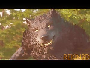 Werewolf fucking