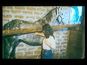 Capriccio Di Paola (1986) Film Couple and Horse Scene